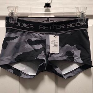 Workout spandex shorts